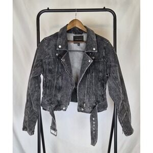 Keep It Simple Corduroy Moto Jacket BLANKNYC Grey Med Punk Grunge Rock